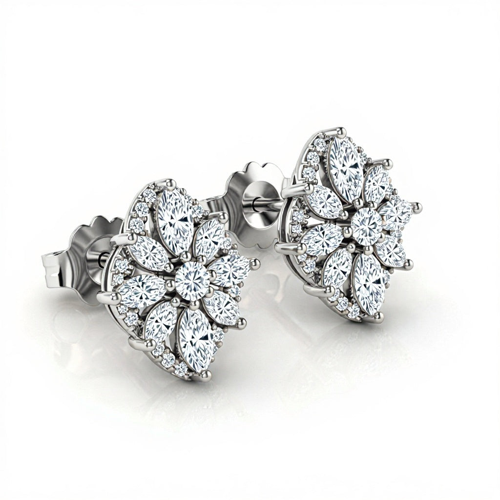 Whitney Lab Grown Diamond Earrings - Jewelslane