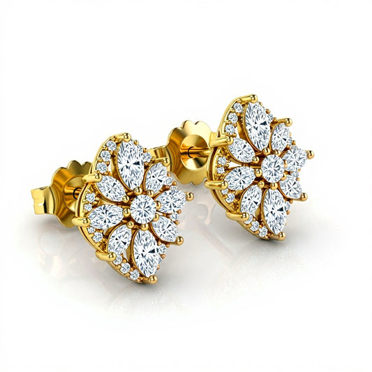 Whitney Lab Grown Diamond Earrings - jewelslane