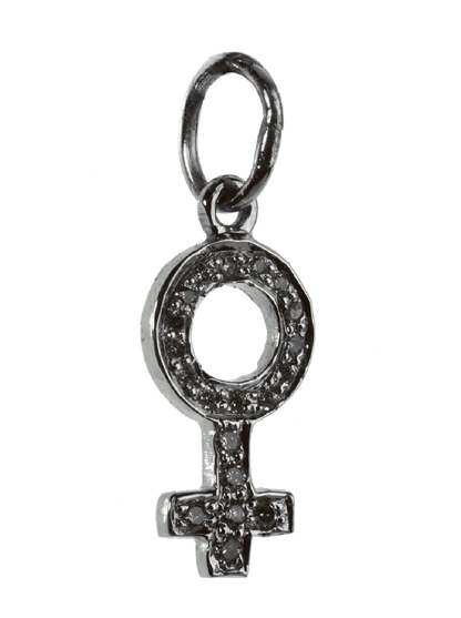 Woman Sign Charm silver - Jewelslane