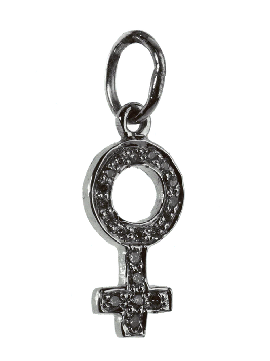 Woman Sign Charm silver - Jewelslane