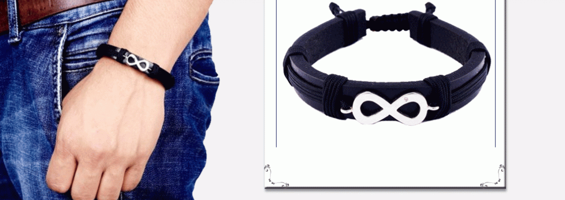 Pick the perfect leather bracelets for men