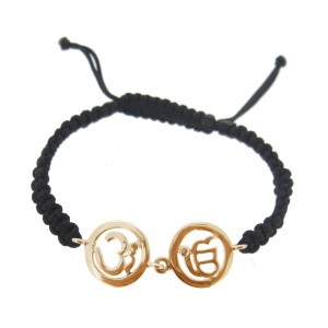 Om & Ik Onkar Gold Bracelet