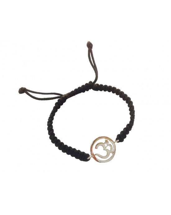 Aum Bracelet in Silver