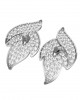 Contemporary Diamond ear studs