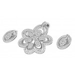 Gorgeous Diamond Pendant set