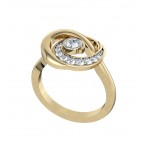 Delicate diamond gift ring
