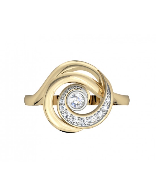 Delicate diamond gift ring