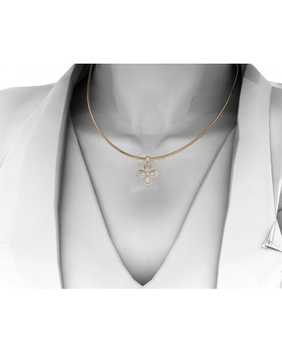 Diamond Cross pendant