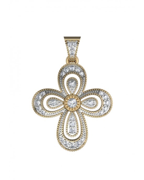 Diamond Cross pendant