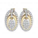 Enchanting Diamond Eartops