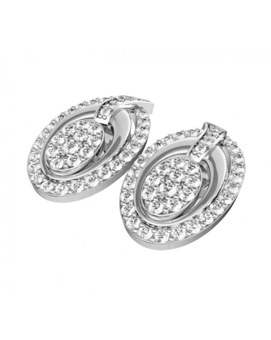 Enchanting Diamond Eartops