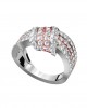 Fashionable Pave Diamond Ring