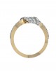 Fashionable Pave Diamond Ring