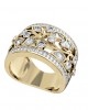 Floral diamond Band