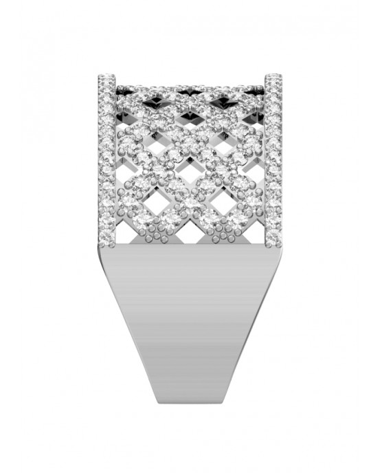 Latticework Diamond Band