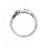 Solitaire diamond Spray ring