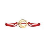 Alphabet C Gold Bracelet