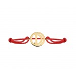 Alphabet D Gold Bracelet