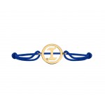 Alphabet I Gold Bracelet