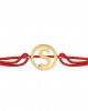 Alphabet S Gold Bracelet