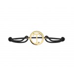 Alphabet T Gold Bracelet