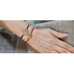 Gold plated auspicious Om Bracelet for Girls and Boys