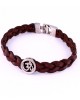 Trendy Om Bracelet in Silver