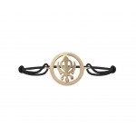 Khanda Bracelet in Gold 14k with Diamonds 