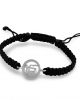 Auspicious Ik onkaar bracelet in Silver with a Diamond Auspicious Ik onkaar bracelet in Silver with a Diamond