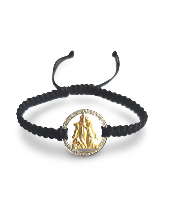Radhe Shyam Gold bracelet with diamonds Radhe Shyam Gold bracelet with diamonds