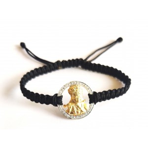 Sri Krishna Gold & Diamond Bracelet