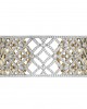 Latticework Wide Diamond Cuff