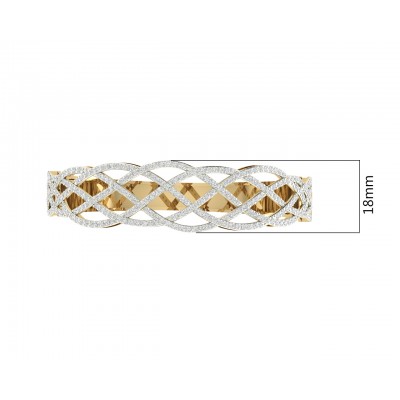 Daanya Exquisite Diamond Bangle