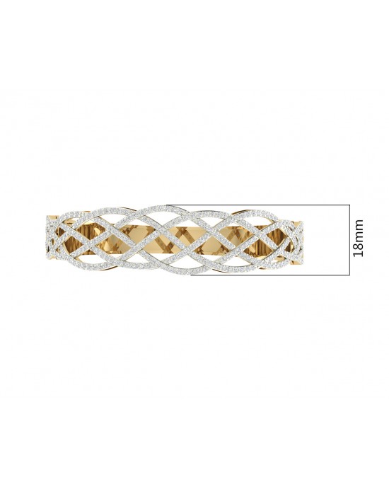 Daanya Exquisite Diamond Bangle