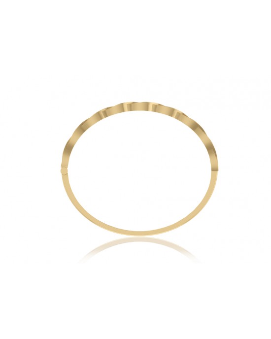 Isha Gold Diamond Bangle