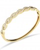 Isha Gold Diamond Bangle