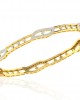 Jeny Round Brilliant Diamond Bangles in Gold