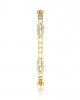 Jeny Round Brilliant Diamond Bangles in Gold