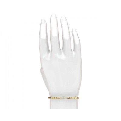 Jeny Round Brilliant Diamond Bangles in Gold