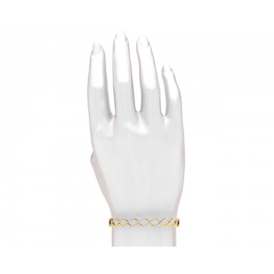 Heli Diamond Bangles in Gold