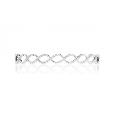 Heli Diamond Bangles in Gold