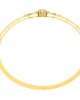 Doris Diamond Half Bangle in Gold