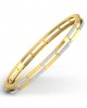 Diane Diamond Bangle Pair in Gold