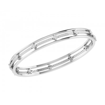 Tayte Diamond Bangles in Gold