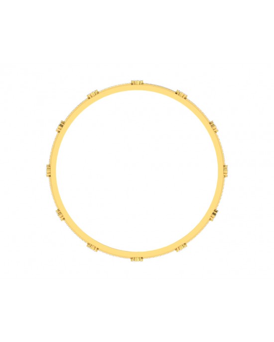 Tayte Diamond Bangles in Gold