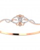 Fain Ladies Diamond Bangle in Gold