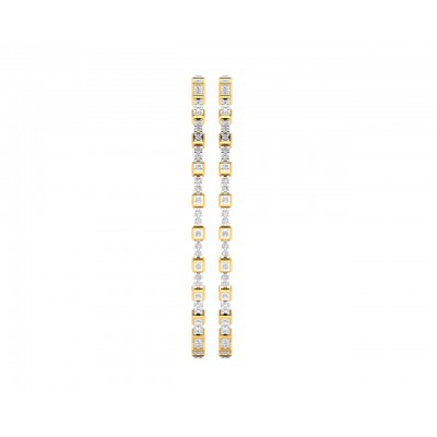 Riya Diamond bangles in Gold