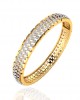 Pipa Diamond bangle in Gold 