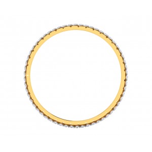 Pipa Diamond bangle in Gold 