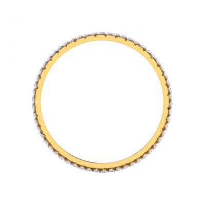 Pipa Diamond bangle in Gold 